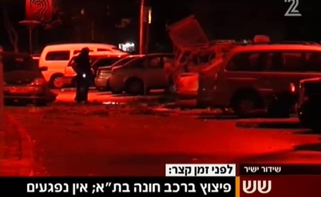 פיצוץ ברכב בתל אביב; אין נפגעים