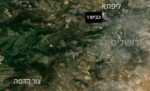 3 שריפות גדולות ליד ירושלים