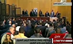 20 שנות מאסר לנשיא מצרים לשעבר