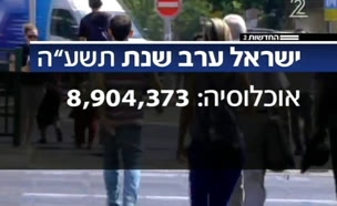 כמה ישראלים חיים במדינה?
